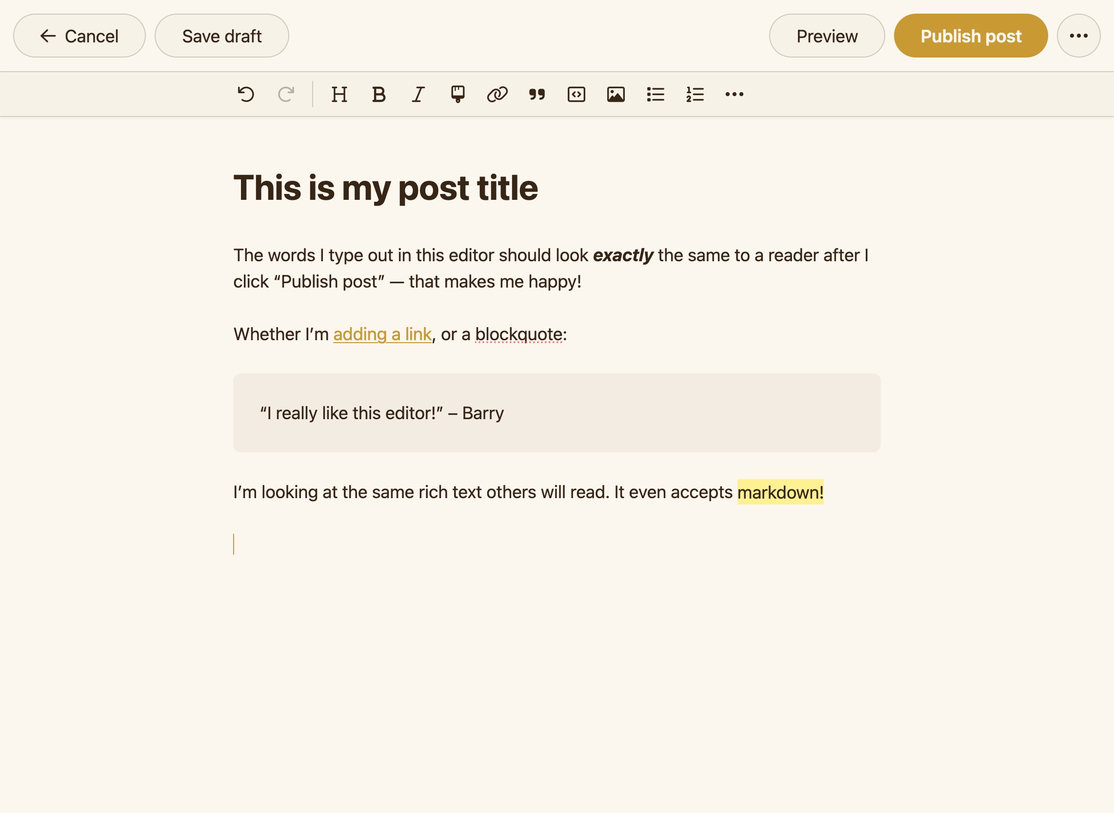 A screenshot of Pika’s editor